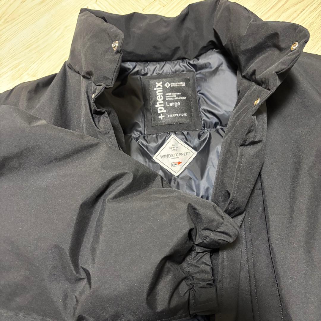 phenix/別注 GORE-TEX WINDSTOPPER SNAP DOWN