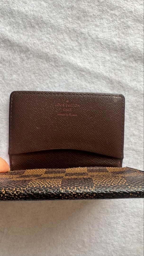 ルイ・ヴィトン　ダミエ　名刺入れ