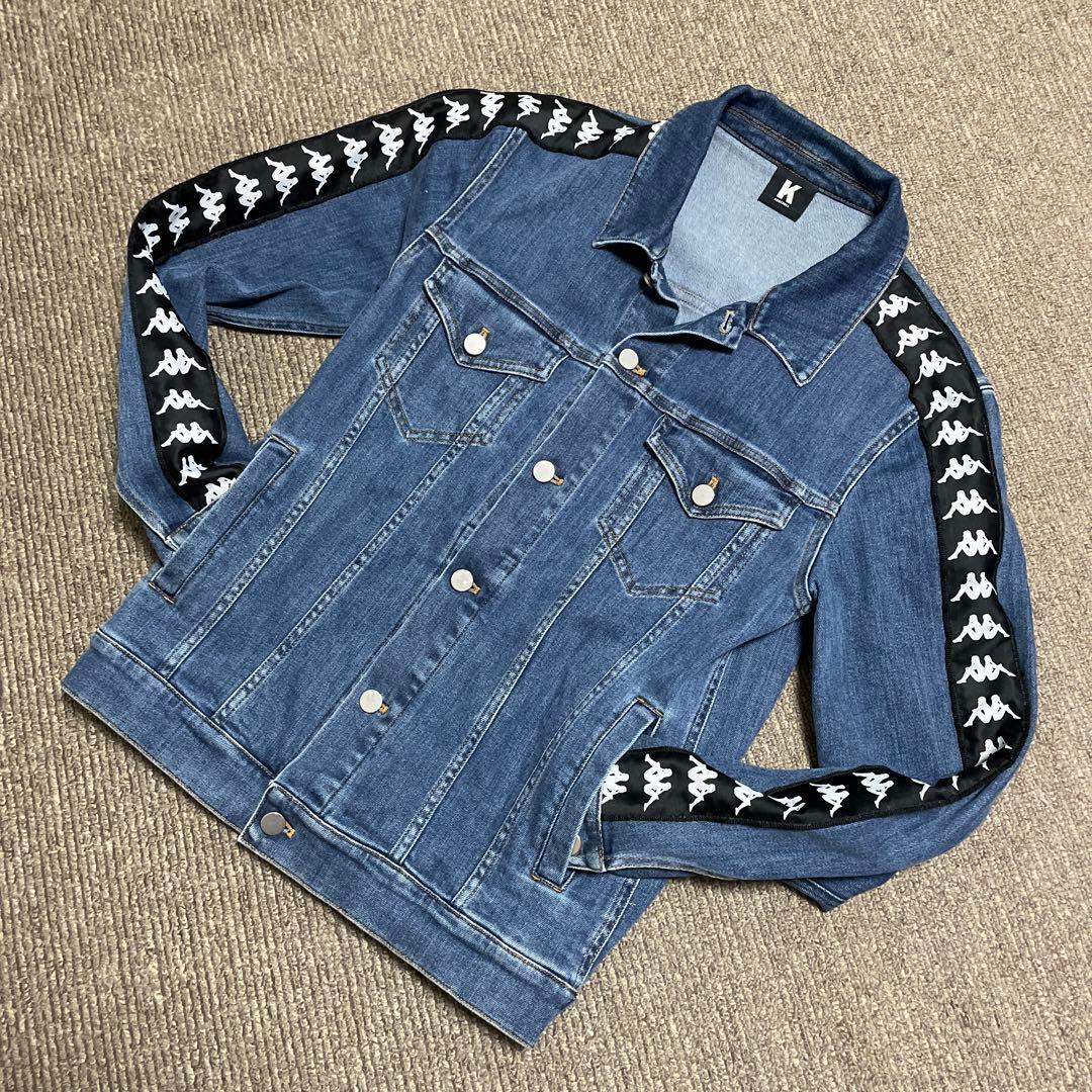 希少kappa kontroll デニムジャケットMサイズ イタリア製