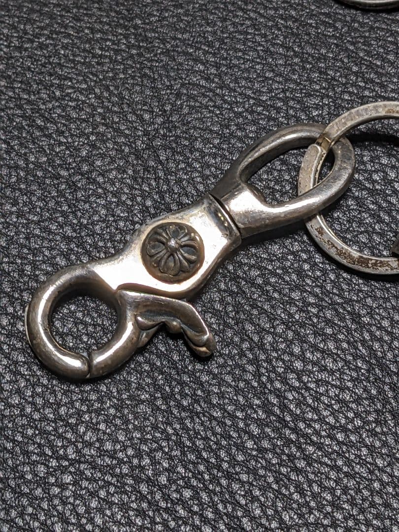 専用　シルバー925　ウォレットチェーン ネジ式チャーム護符入付き　ノーブランド