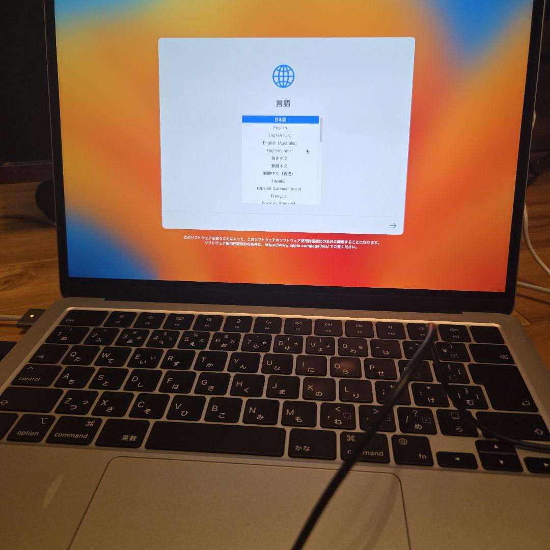 MacBook Air 13.6インチ　　16GB 256GB　【訳あり】