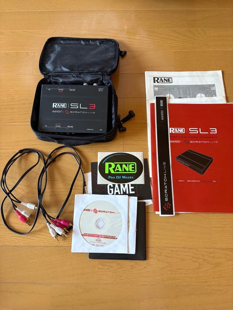 RANE scratch live 3 DJインターフェース SL3