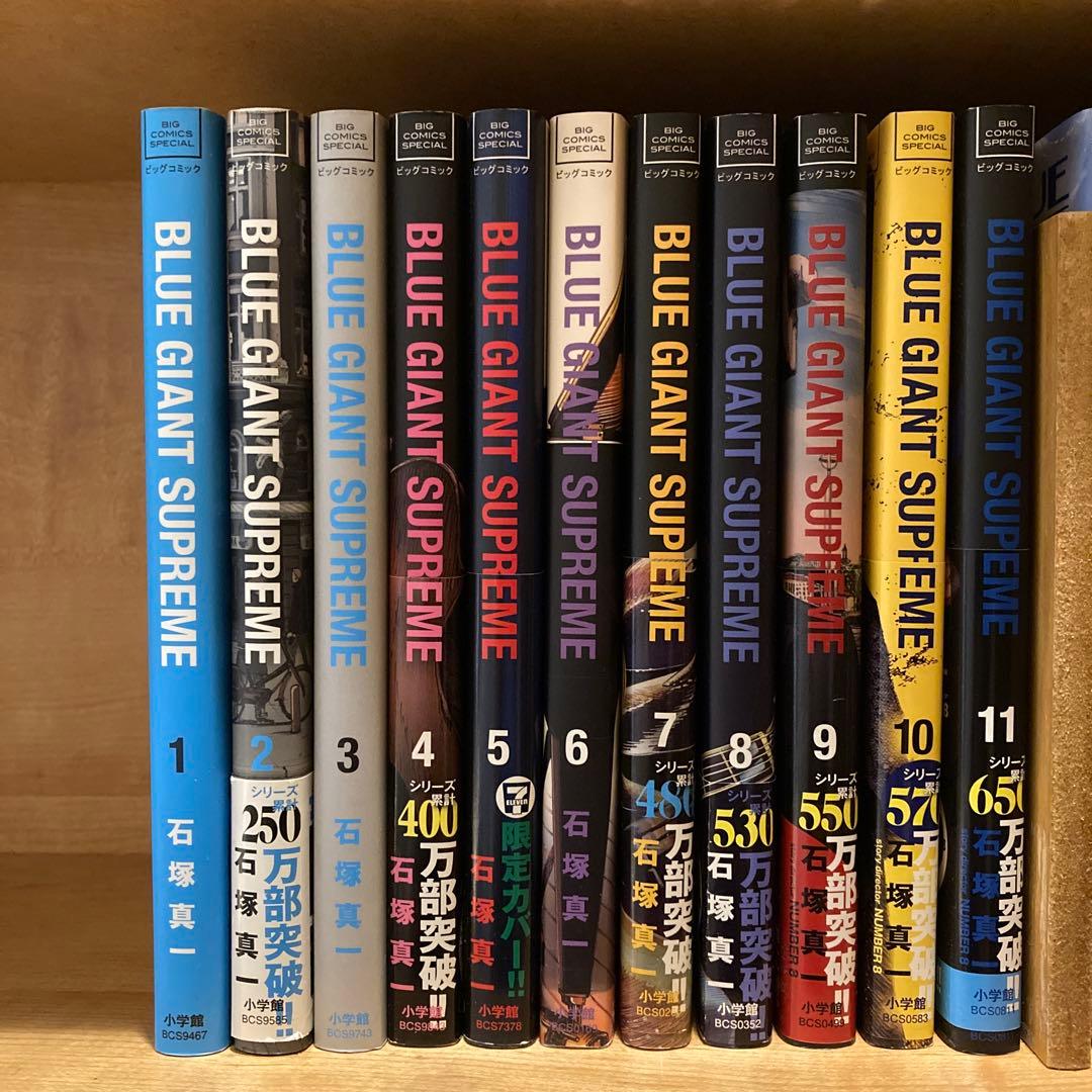 BLUE GIANT　計30巻セット　石塚真一　非売品ステッカー付き
