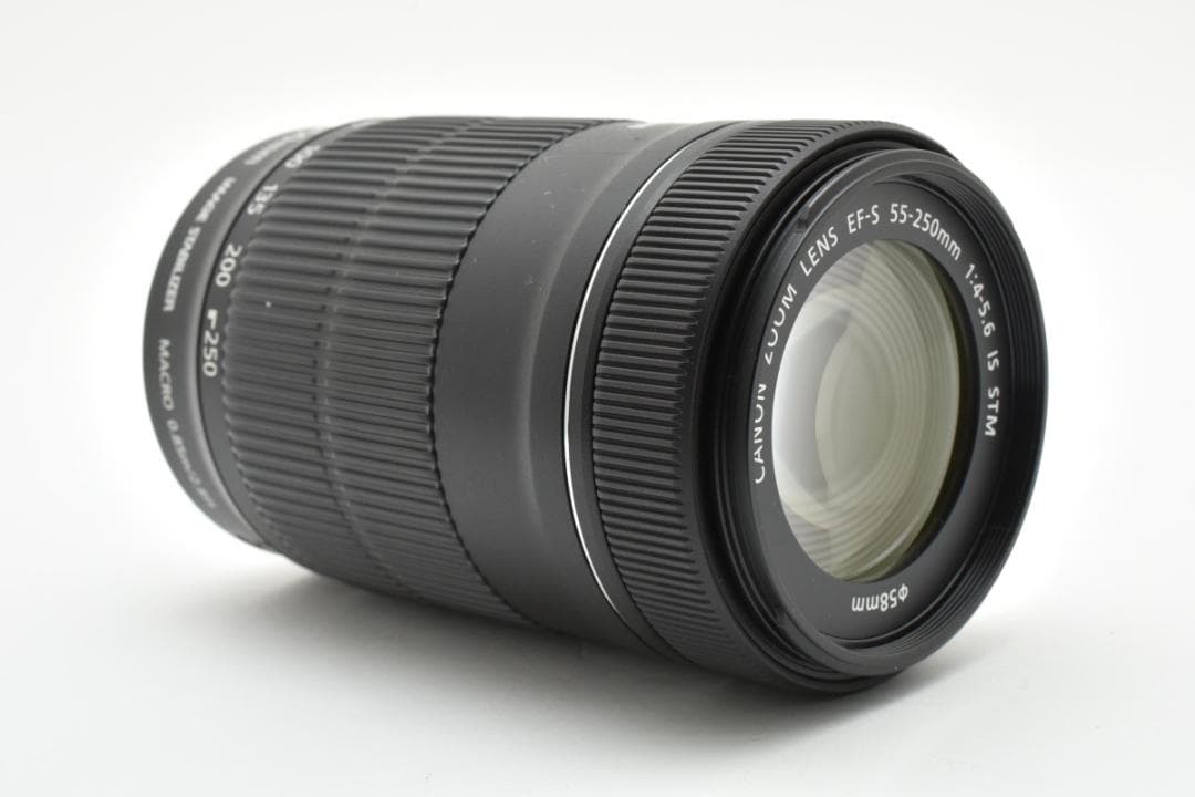 ■ 美品 ■ Canon EF-S 55-250mm F4-5.6 IS STM