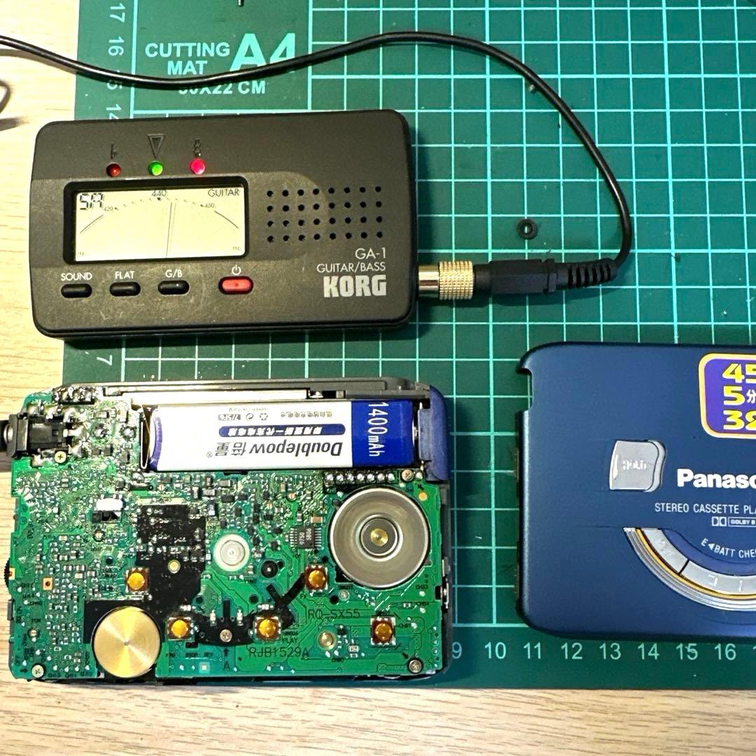 【美品DE修復品】Panasonic カセットプレーヤー RQ-SX55