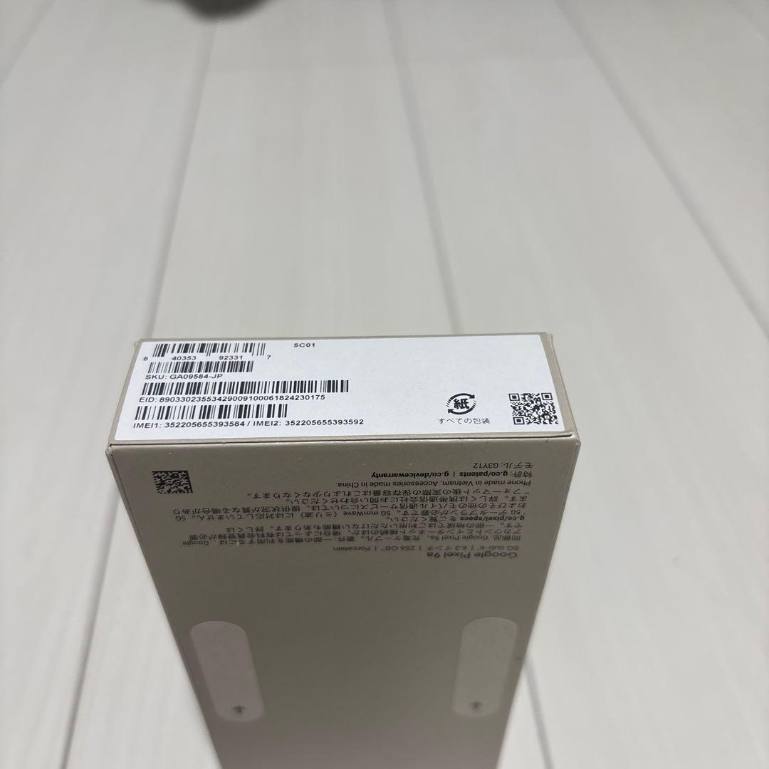 【新品未開封】Google Pixel 9a 256GB ポーセリン本体