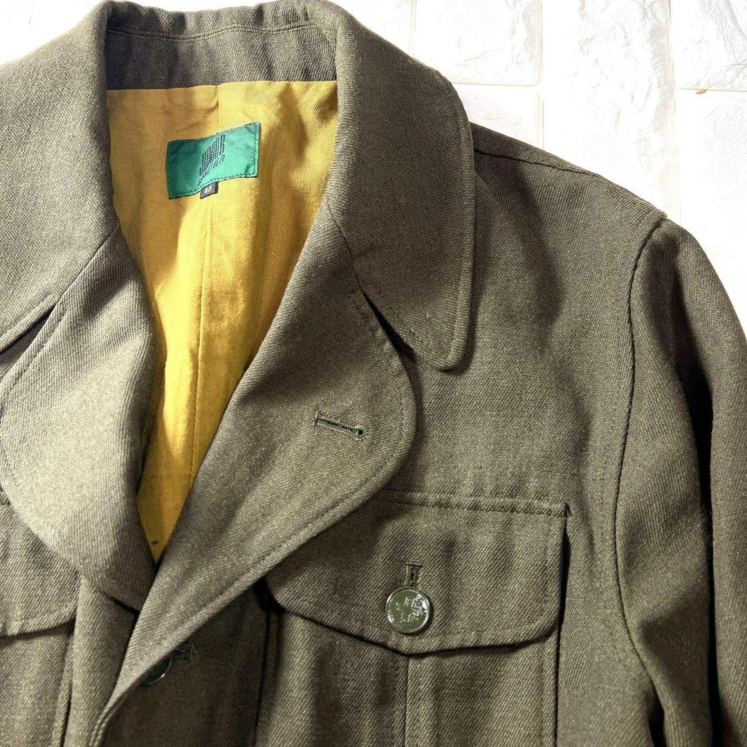 ジュニアゴルチエ ミリタリー 袖リブ ジャケット ブルゾン 希少 ヴィンテージ