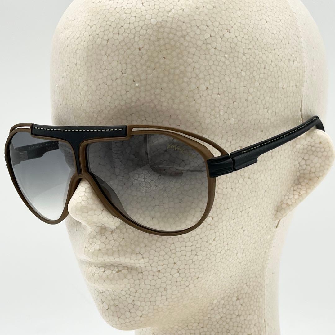 イヴサンローラン サングラス ディアドロップ アビエイター グレーグラデーション