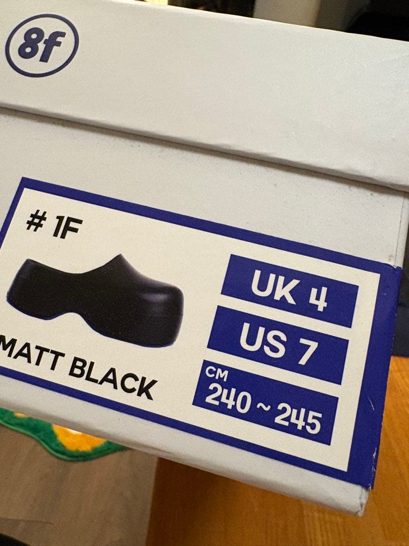 靴 OFOF 1F MATT BLACK