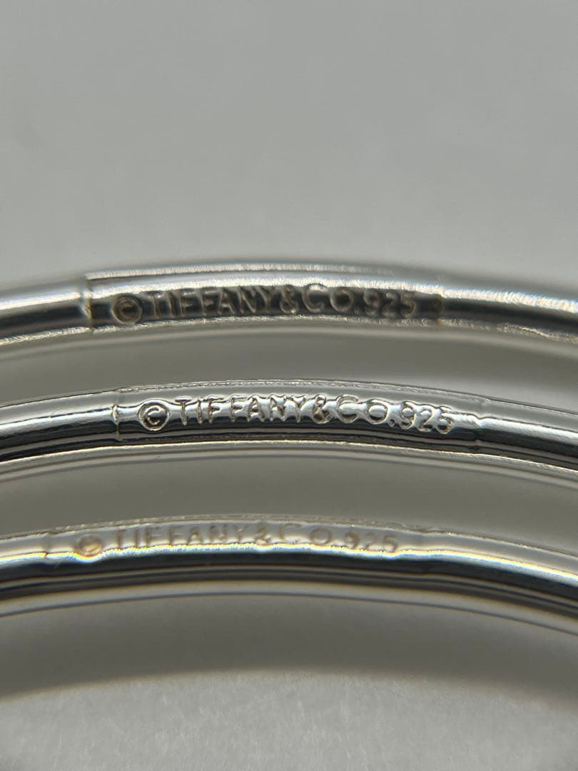 ティファニー TIFFANY 1837 カデナロック トリプル バングル ３連