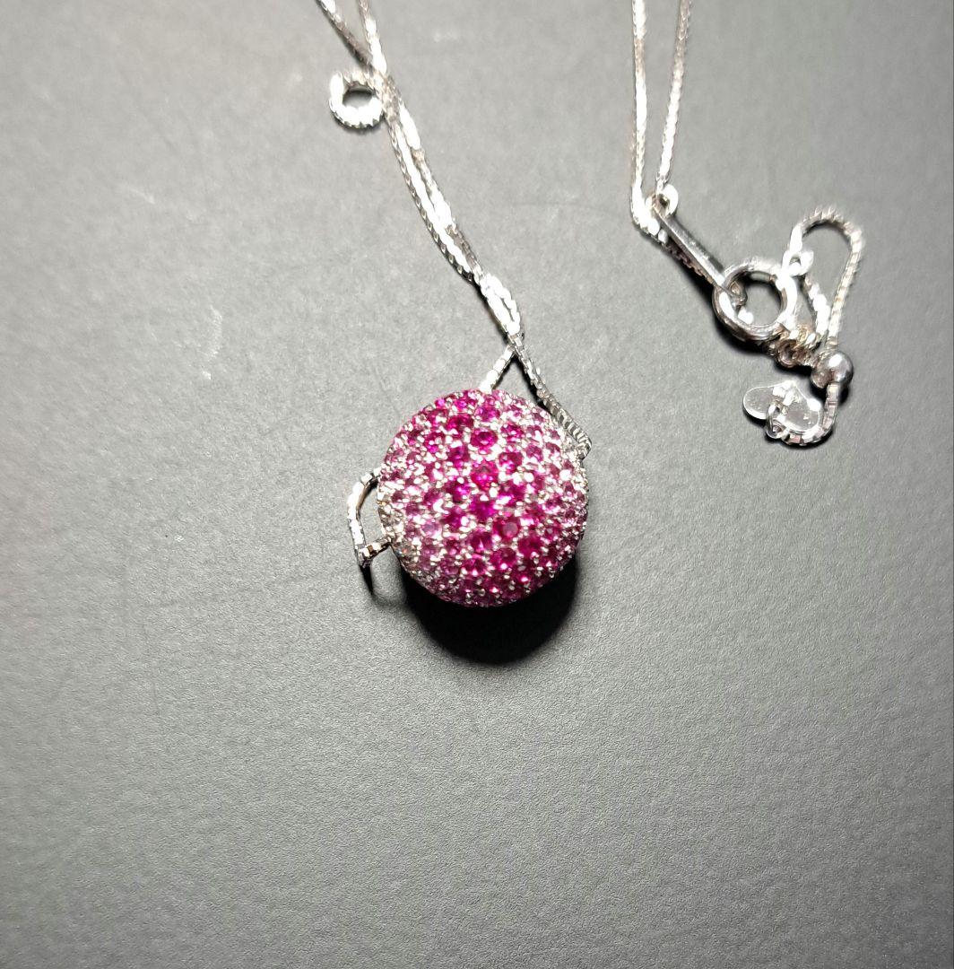 【美品】ネックレス(ルビー)