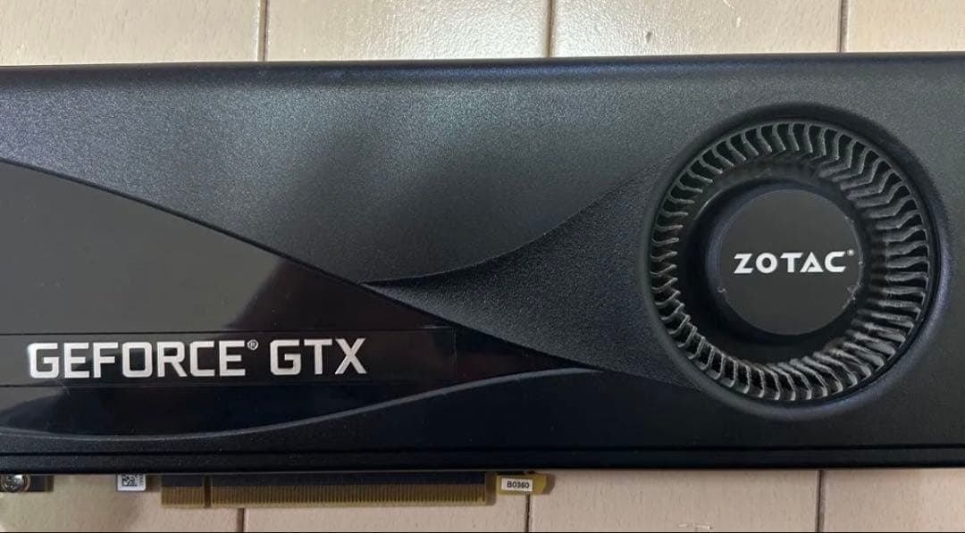 Zotac グラフィックボードGeForceGTX1660 6GB GDDR5