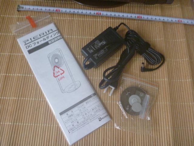 zuu。ドウシシャ☆折りたたみ扇風機◎新品＆木目調の希少品!!!