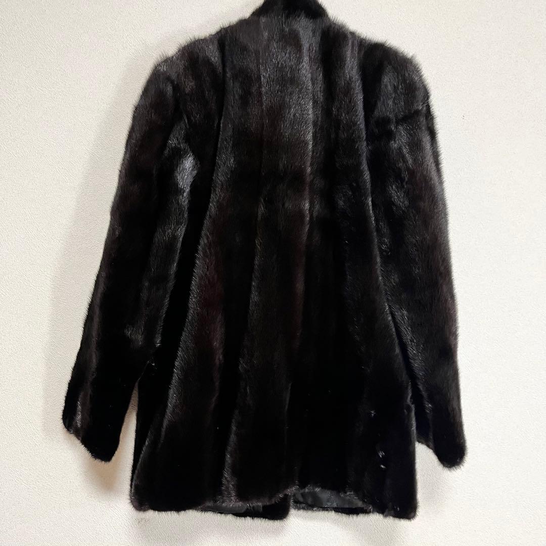 SAGAMINK 毛皮 ブラック ダークブラウン ミンク