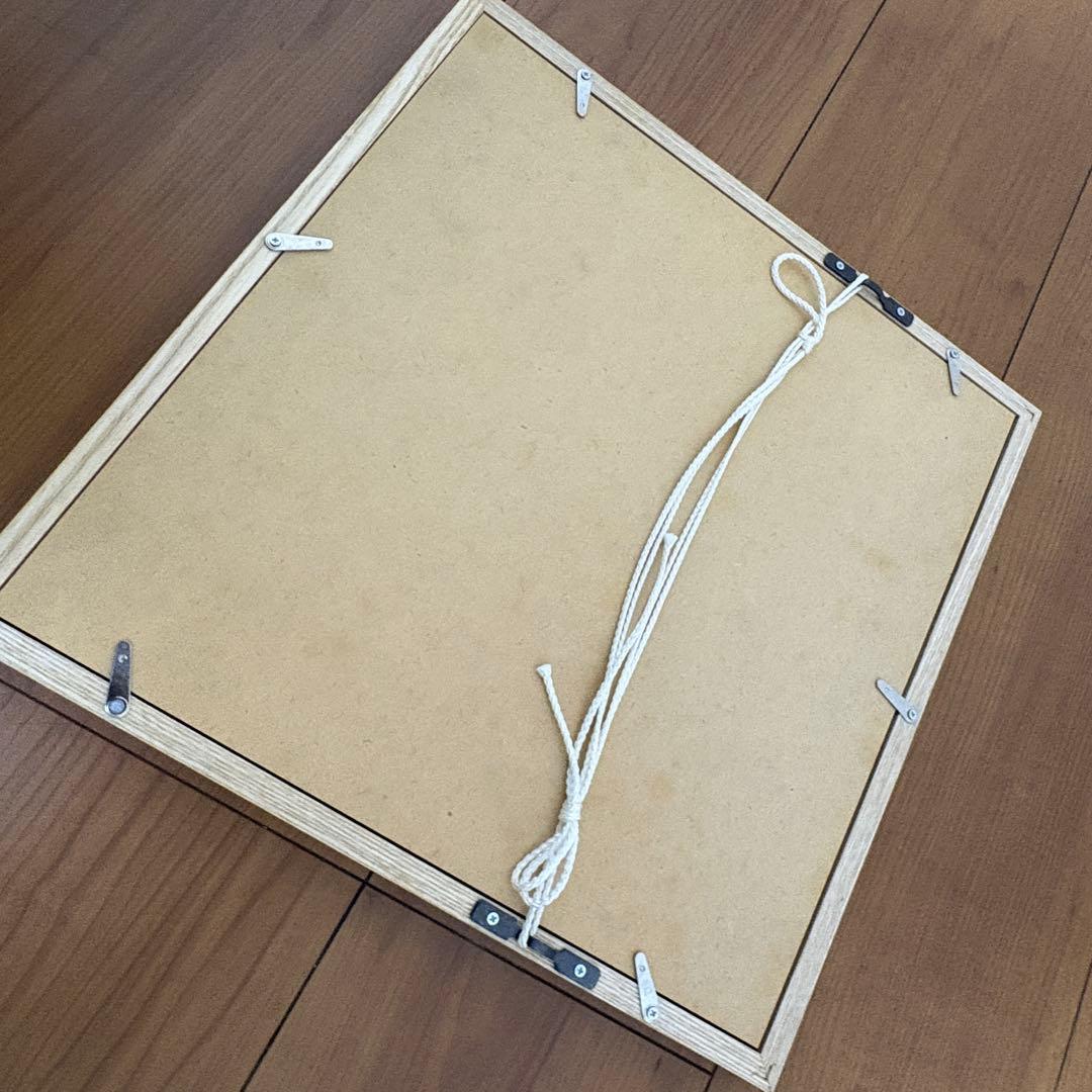 idee ポスター アート 秋山花 「A green letter」