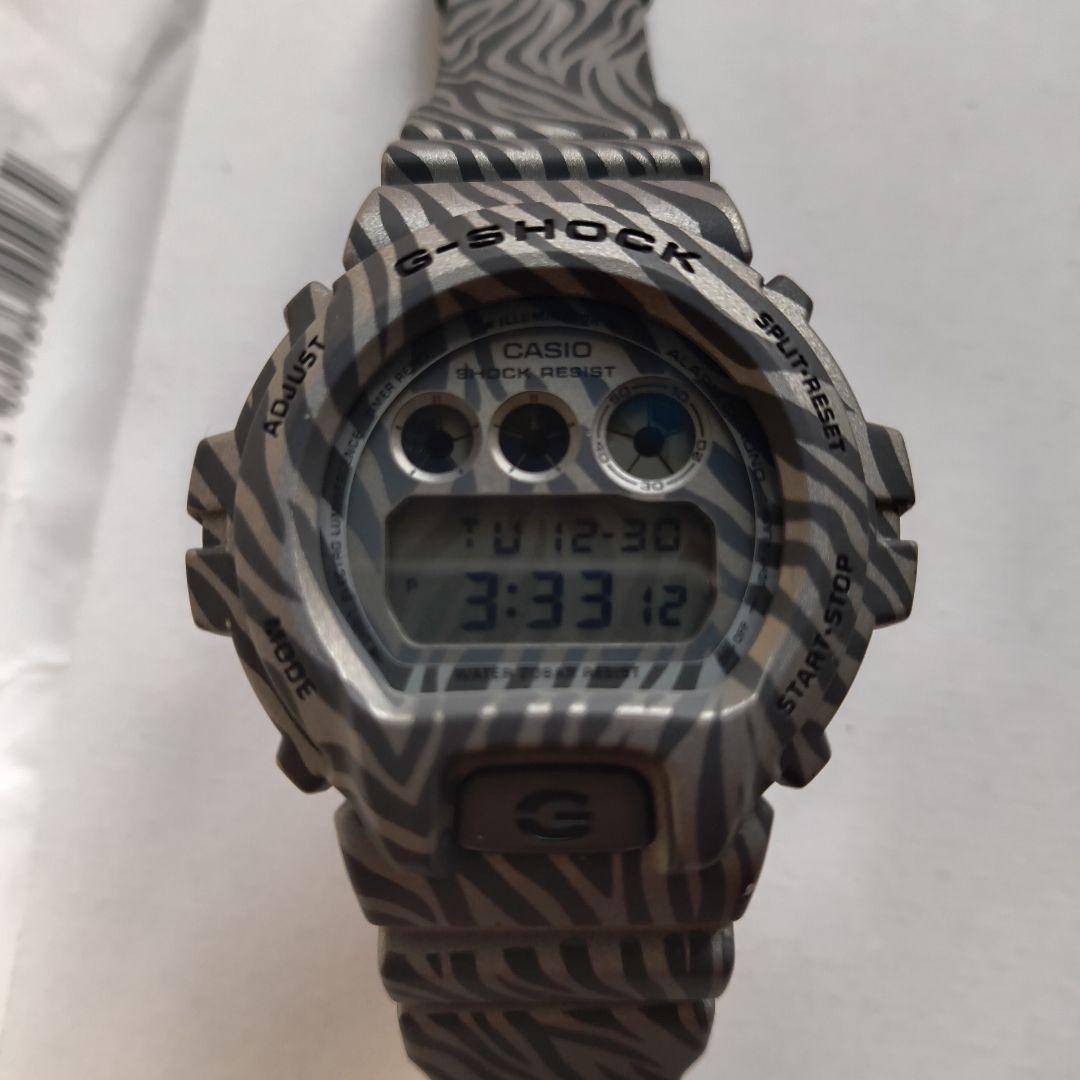 プ*チ様 激レア/極美品 G-SHOCK DW-6900ZB-8JF ゼブラ柄