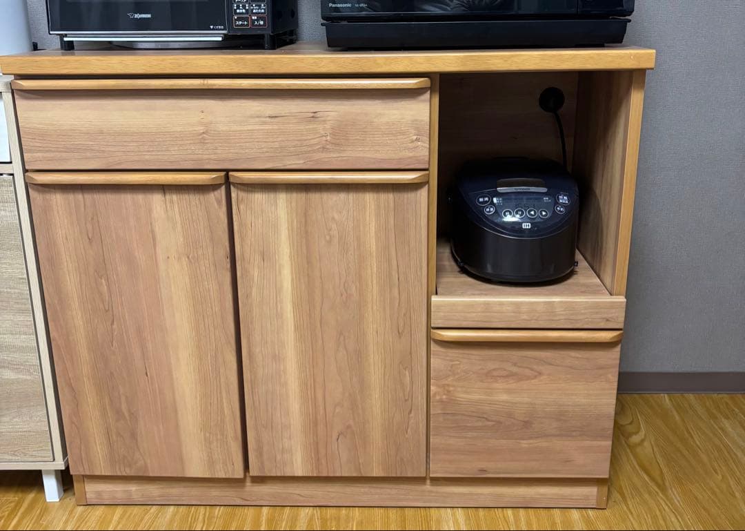 値下げ！！　ナフコ　キッチンボード　キッチンカウンター 食器棚 カップボード