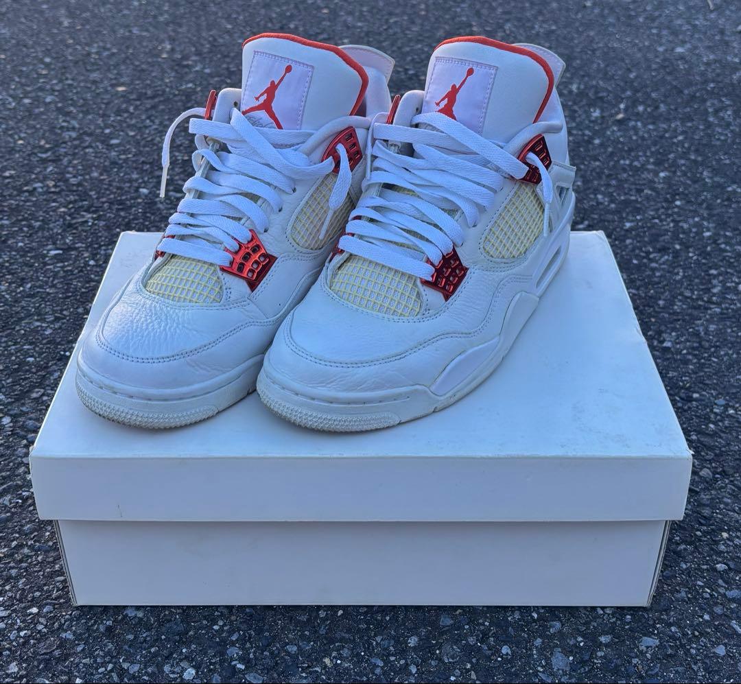 ジョーダン4 レトロ　オレンジ　26.5センチ