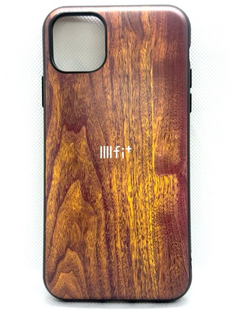 iiiifit iPhone11proMAX 木目調ケース