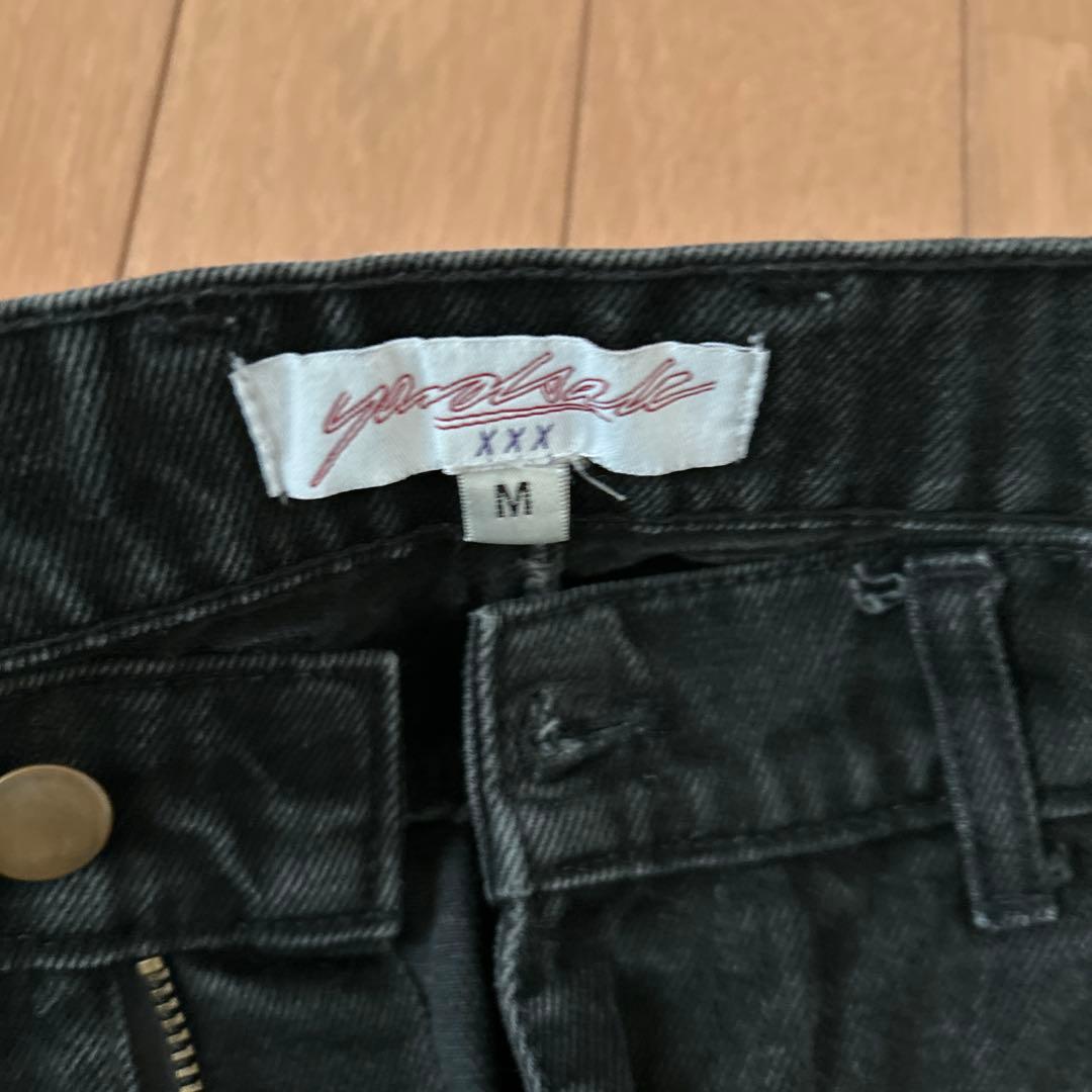 ヤードセールブラックデニム Mサイズ