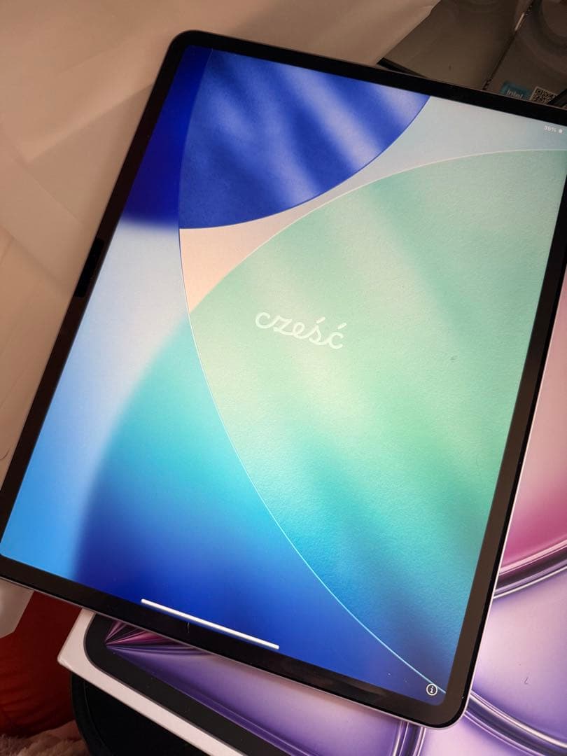 Apple iPad 本体 パープル 充電器付き