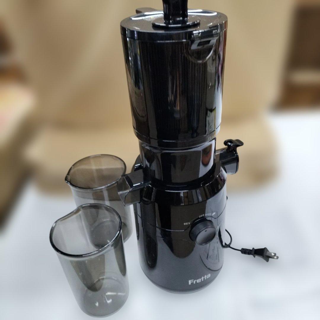 Fretta ブラックジューサー 逆回転機能付き