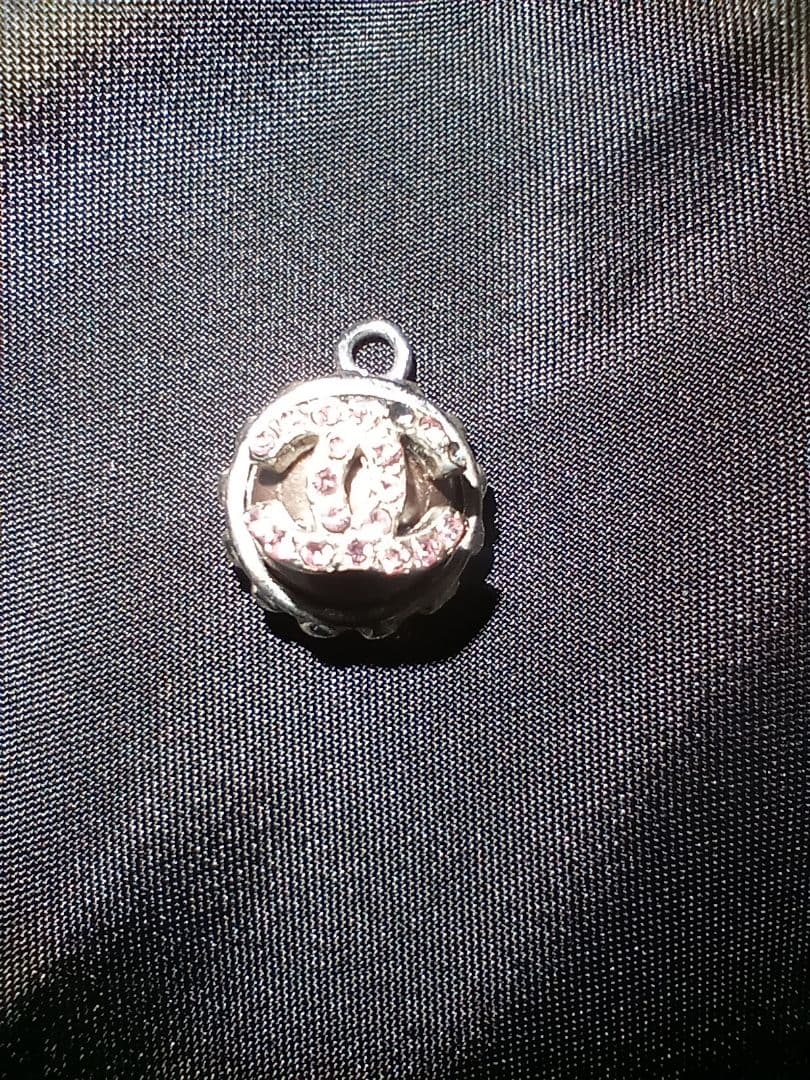 H*a様 中古　CHANEL ネックレス ココマーク ラインストーン欠品あり