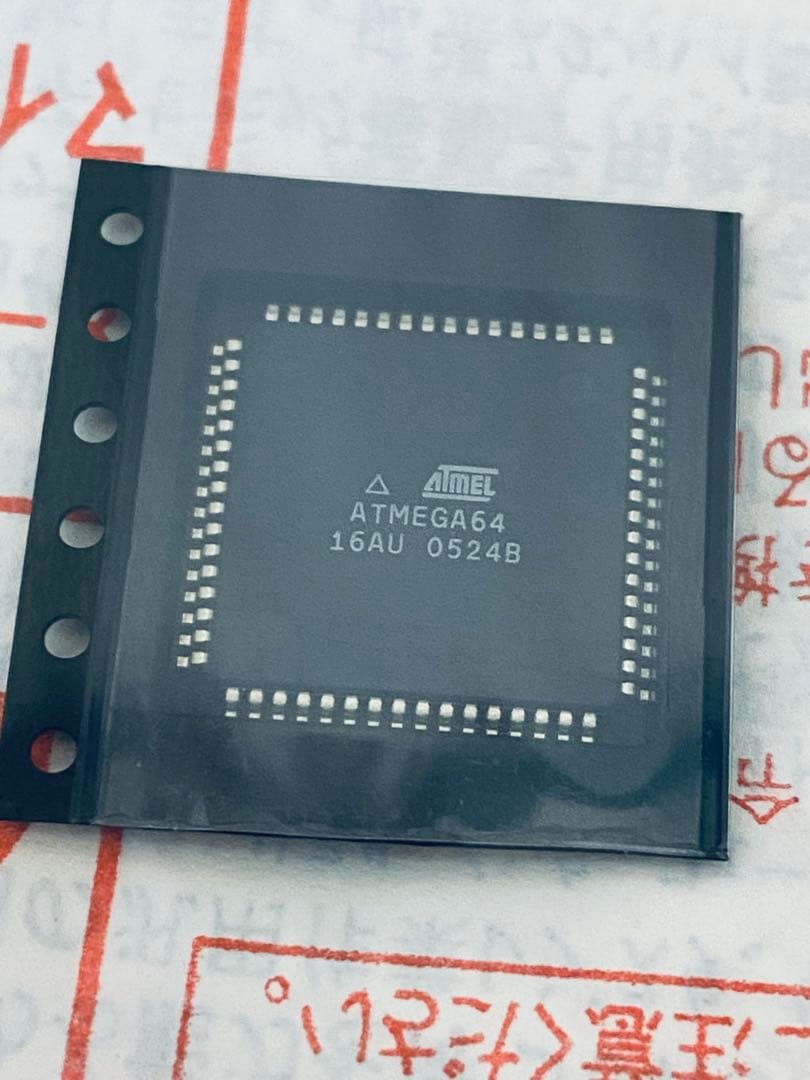 ATMEGA64-16AU AVRマイコン Atmel製 未使用 5個セット