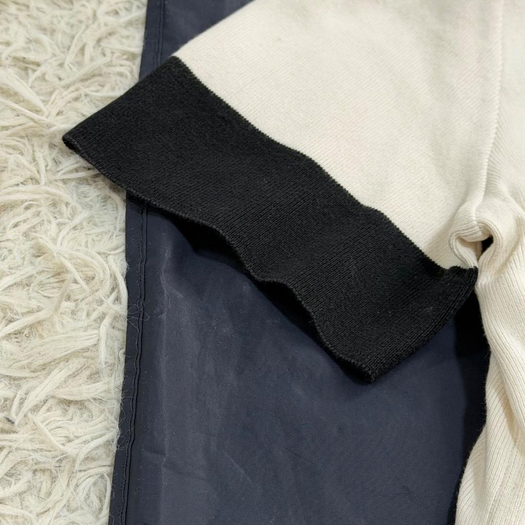 17121✨CHANEL ロゴ スパンコール ポロシャツ 42 ホワイト