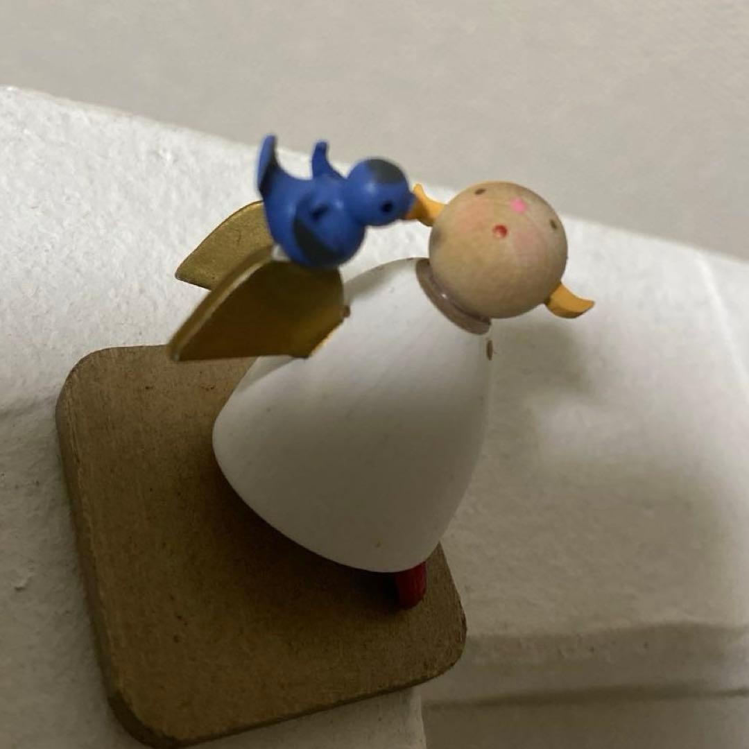 ギュンターライヒェル ドイツ製　守護天使　天使と青い鳥