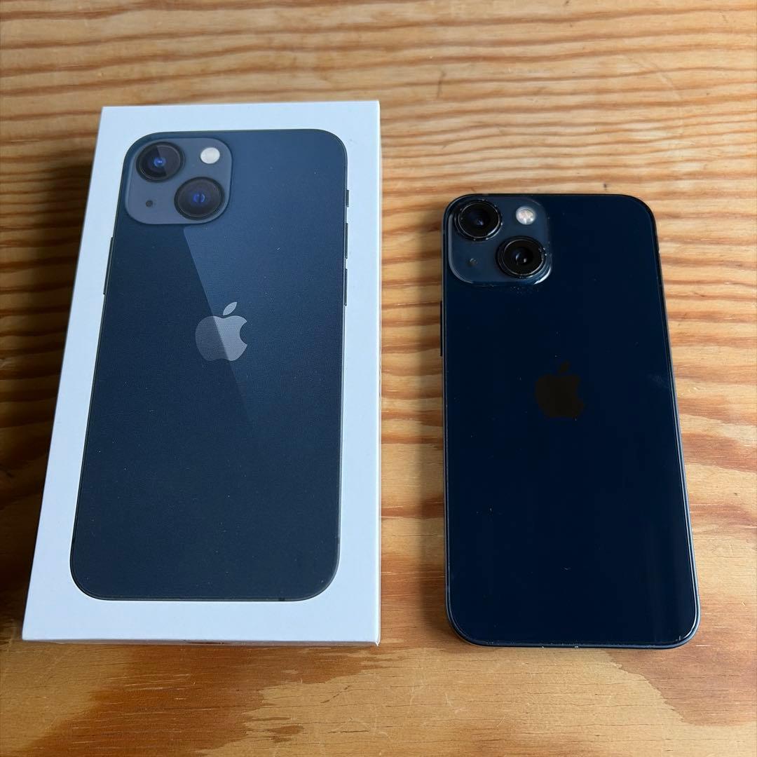 iPhone 13 mini ミッドナイト 128GB 【カメラ一部ジャンク】