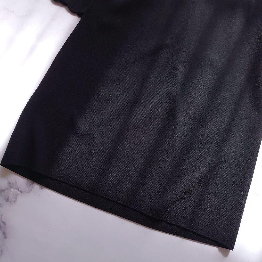 近年 定価8.3万 エポカ サークルレースコンビニットドレス ワンピース 40