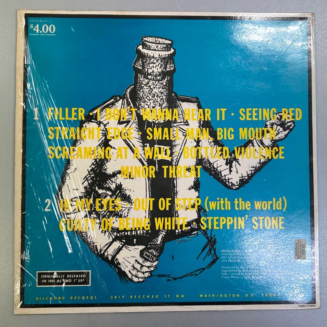 MINOR THREAT レコード dischord FUGAZI パンク