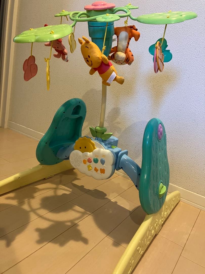 ディズニー 6WAYジムにへんしんメリー　プーメリー　プーさん