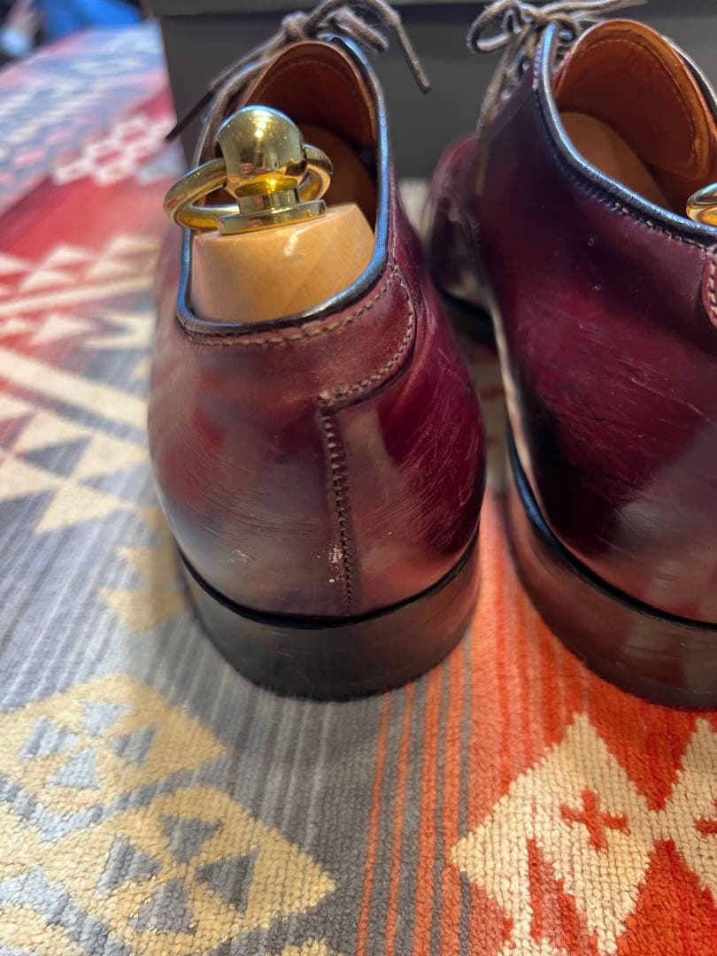 Alden オールデン Vチップ コードバン 54321 バーガンディ