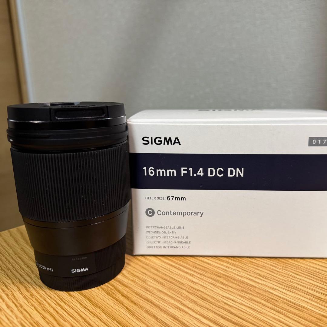 SIGMA 16mm F1.4 DC DN Eマウント