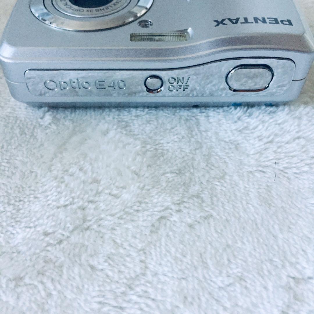 美品 PENTAX Optio E40 オールドコンデジ オールドデジカメ