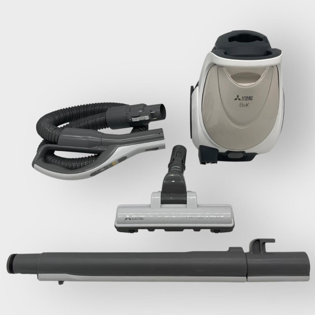三菱電機 Be-K(ビケイ) 紙パック掃除機 TC-FJ2C アイボリー