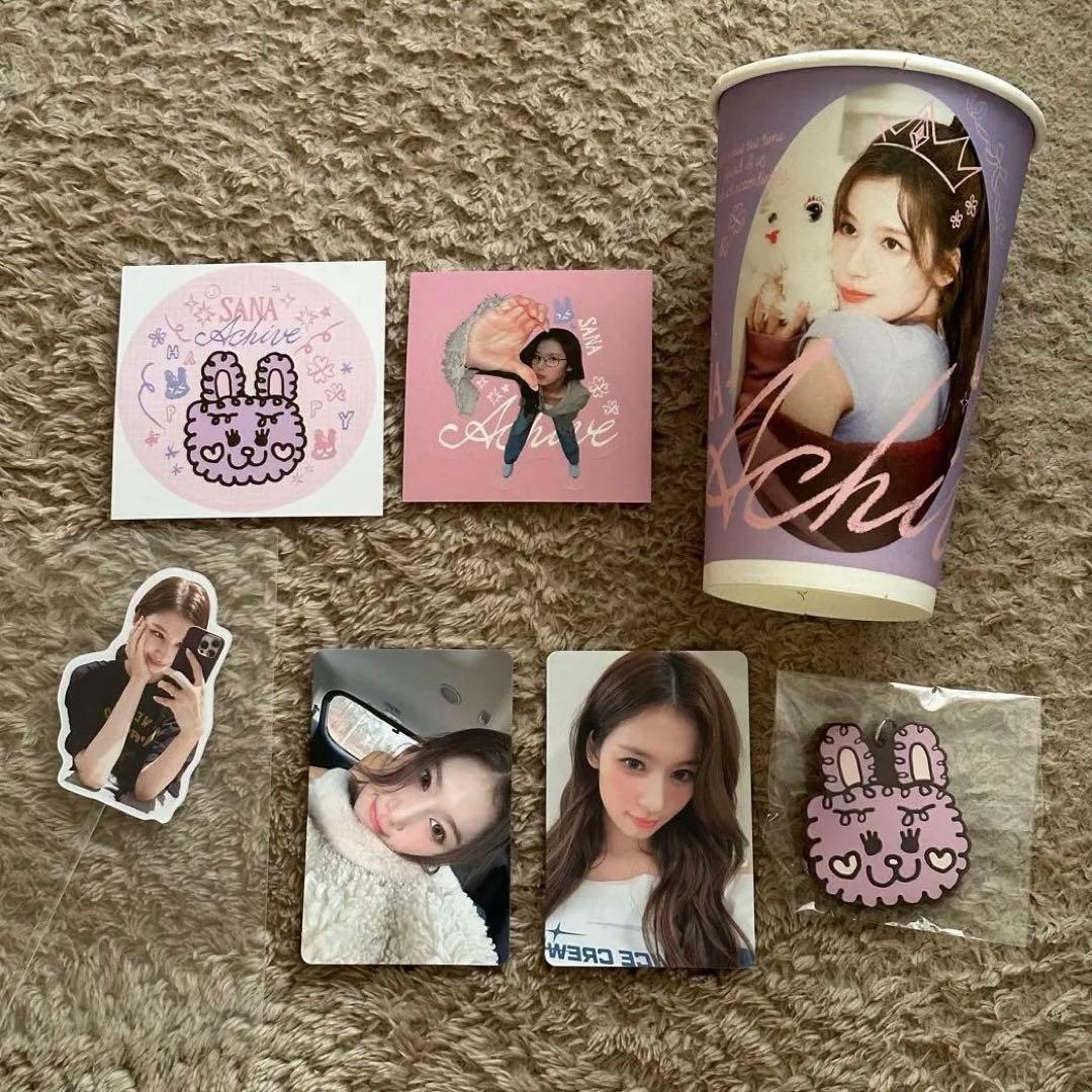 【300人限定】TWICE サナ センイル カフェ特典