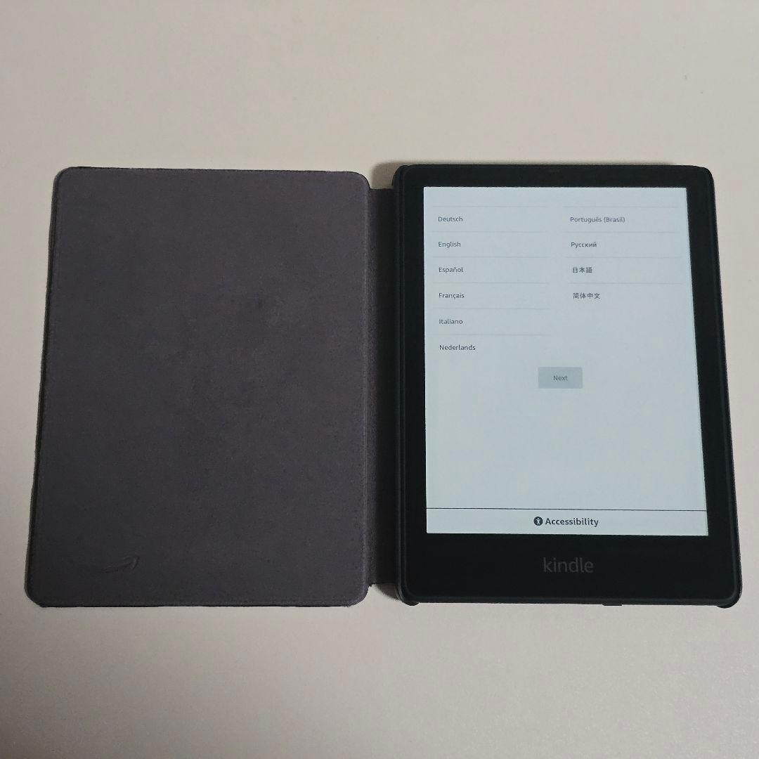 ケース付 Kindle Paperwhtie Signature Edition