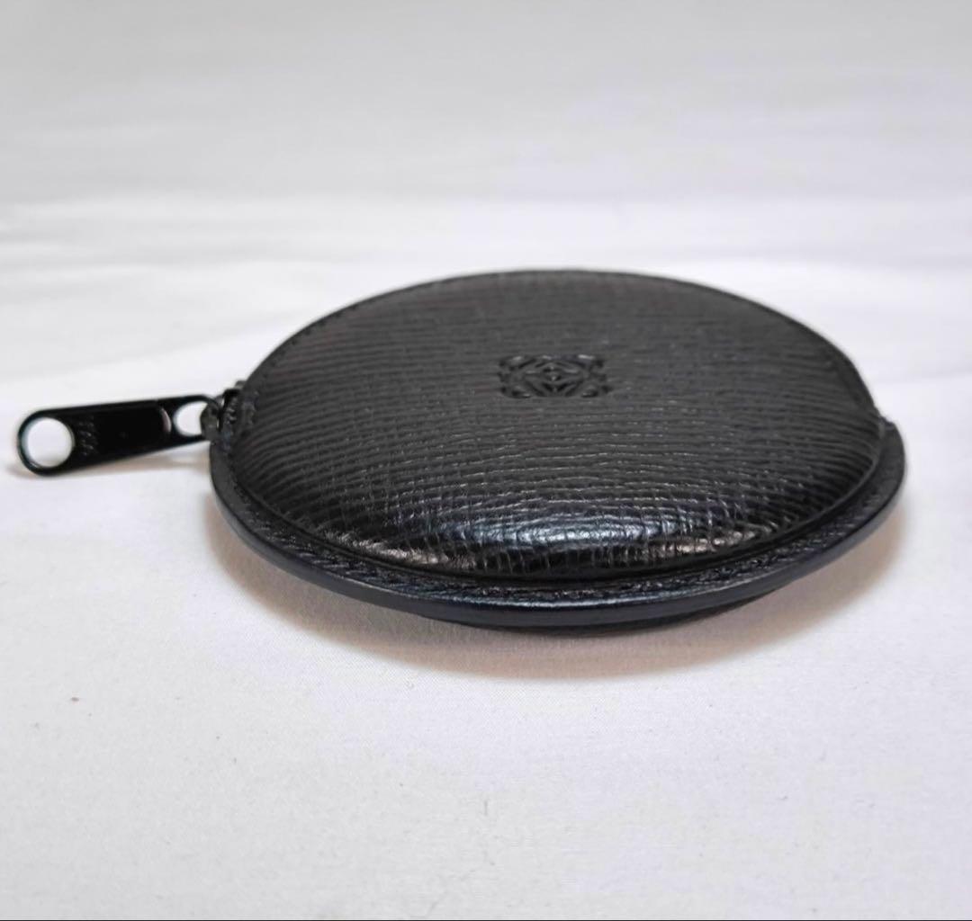 【新品同様】　LOEWE ロエベ　ケース　小銭入れ　財布　黒　レザー