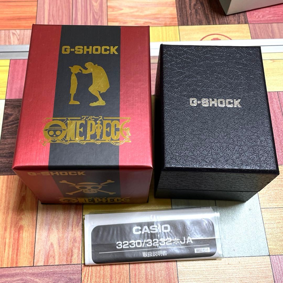新品未使用　ワンピース　G-SHOCK モンキー・D・ルフィ　モデル