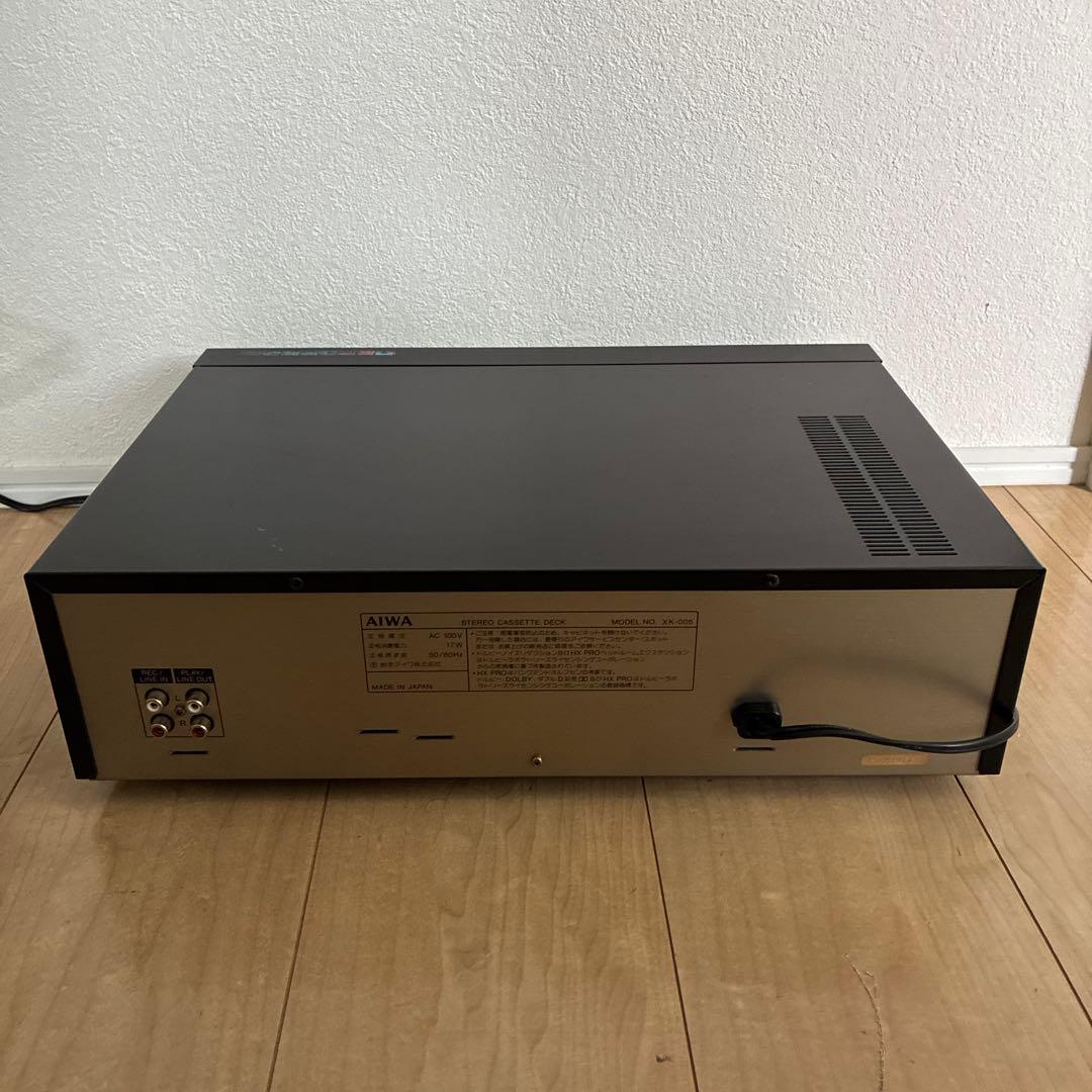 EXCELIA　XK-005　カセットデッキ　アイワ　エクセリア　リモコン付き