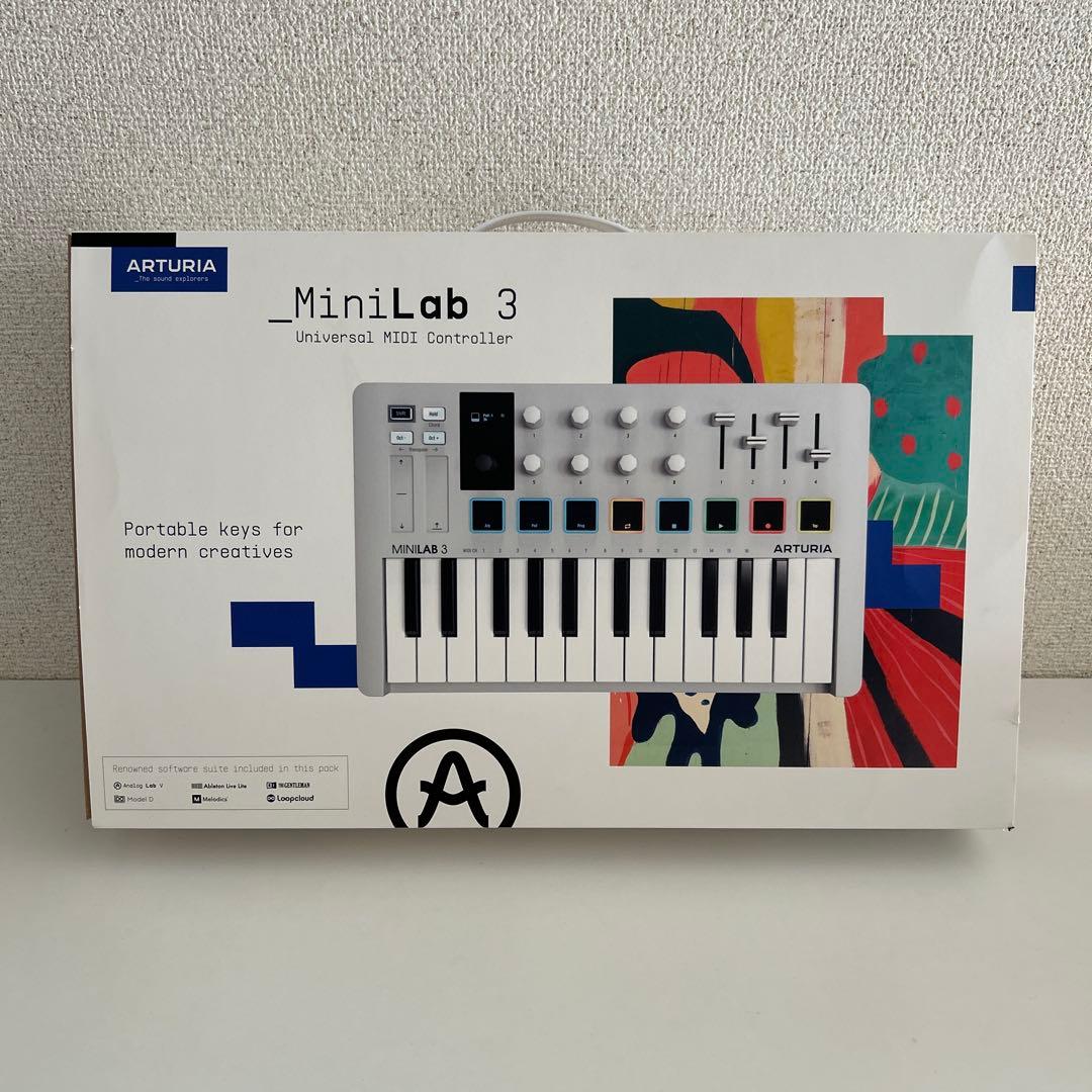 【美品】ARTURIA MiniLab3 MIDIキーボード　DTM アートリア