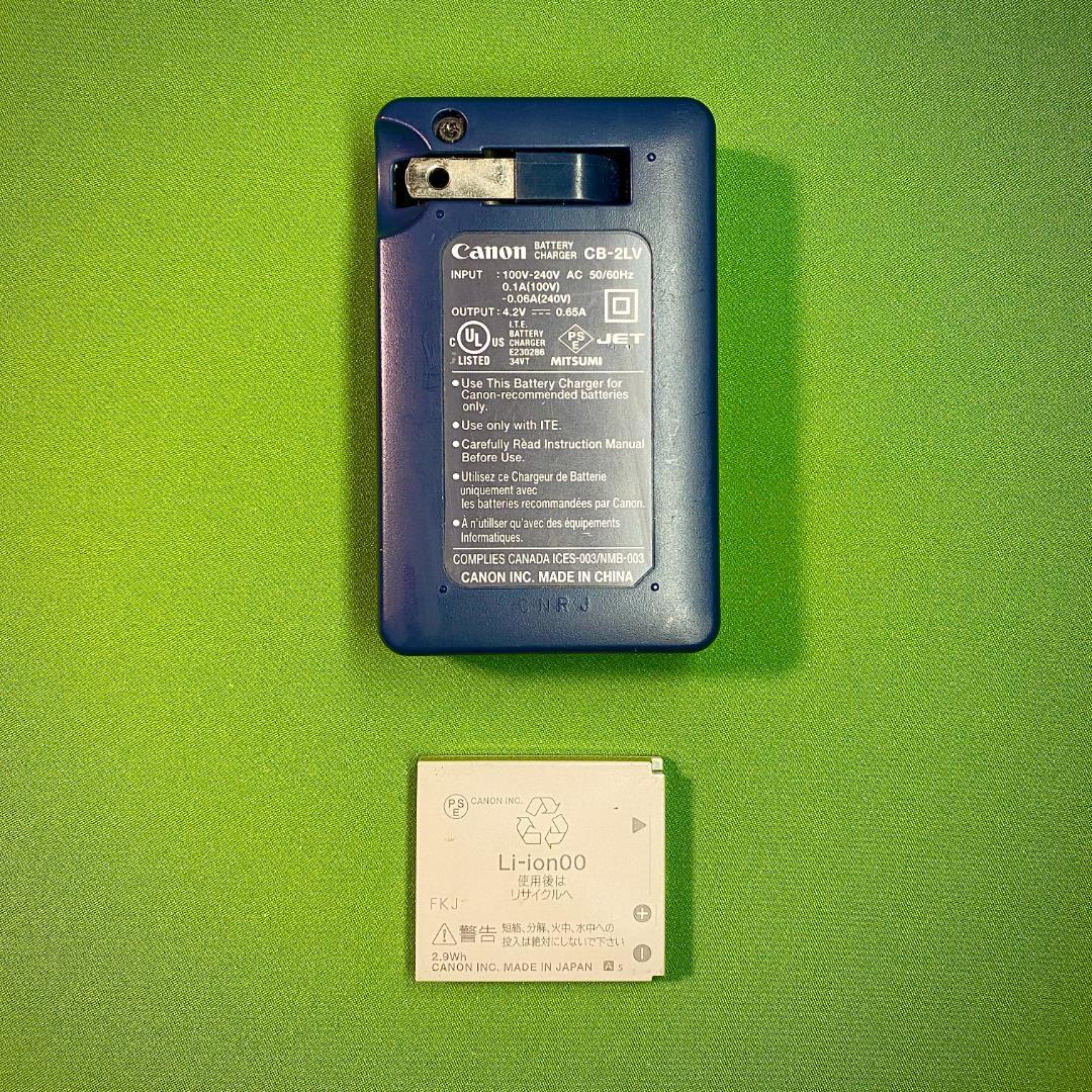 Canon IXY DIGITAL 510IS カメラ バッテリー・充電器付