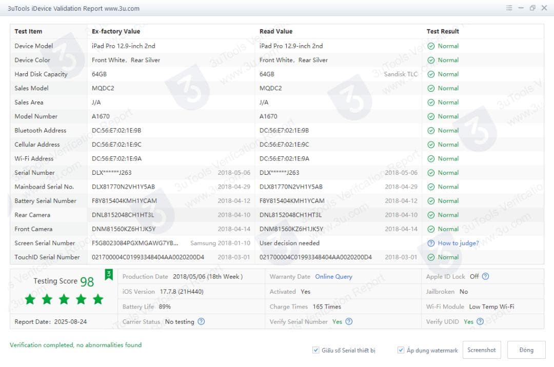 Apple iPad Pro 第2世代 12.9inch Wi-fi 64GB
