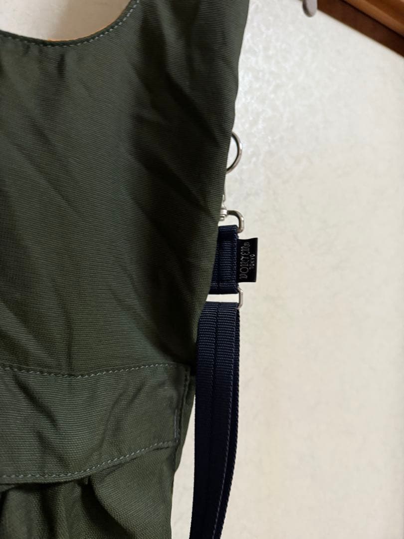 【美品】PORTER ポーターCVSバッグ　エコバッグ　カーキ　オリーブ
