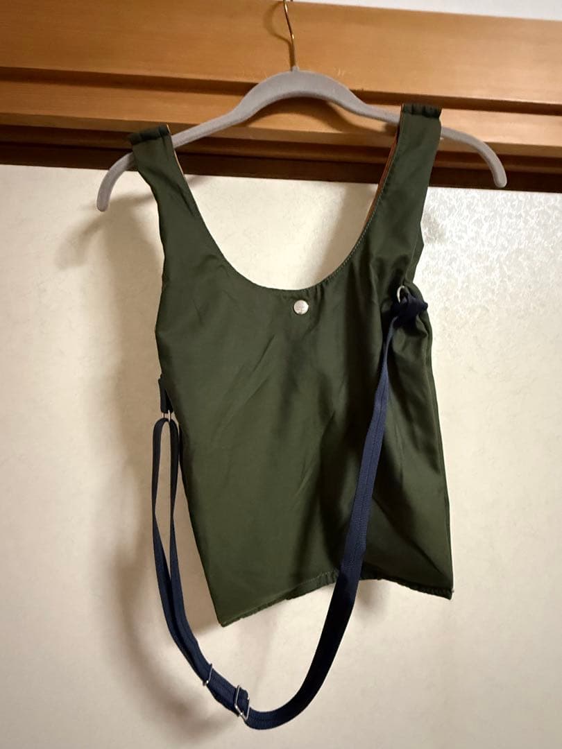 【美品】PORTER ポーターCVSバッグ　エコバッグ　カーキ　オリーブ