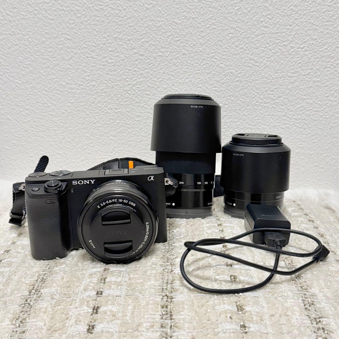 ミラーレス一眼 α6400 ILCE-6400 ボディ レンズ