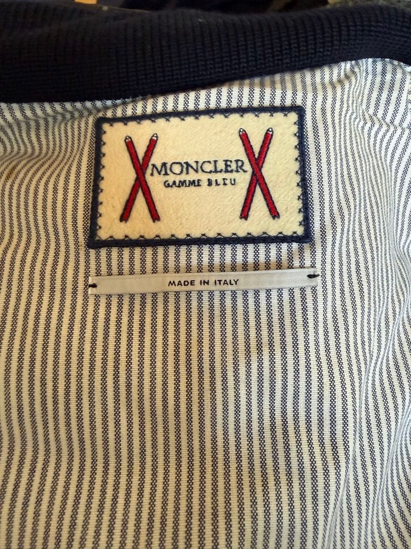 Moncler GAMME BLEUチェック柄 ダウンジャケット　トムブラウン